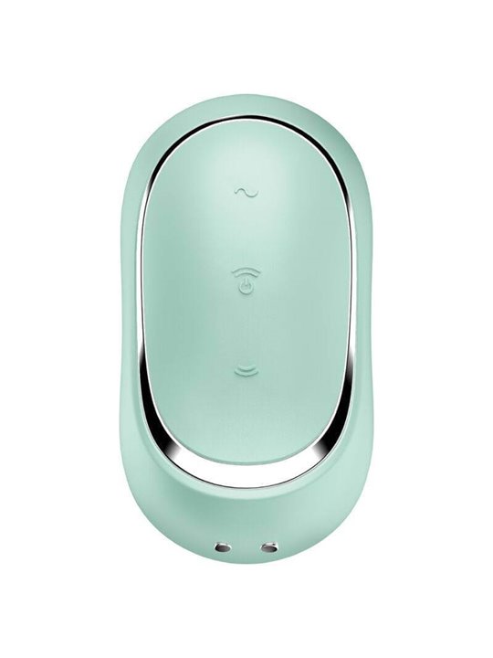 Satisfyer Pro To Go 2 Double Air Pulse Stimulator & Vibrator - GReen