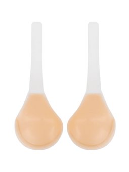 Bye-Bra Sculpting - Coppe Reggiseno Push-Up in Silicone Riutilizzabili - Coppa F Beige
