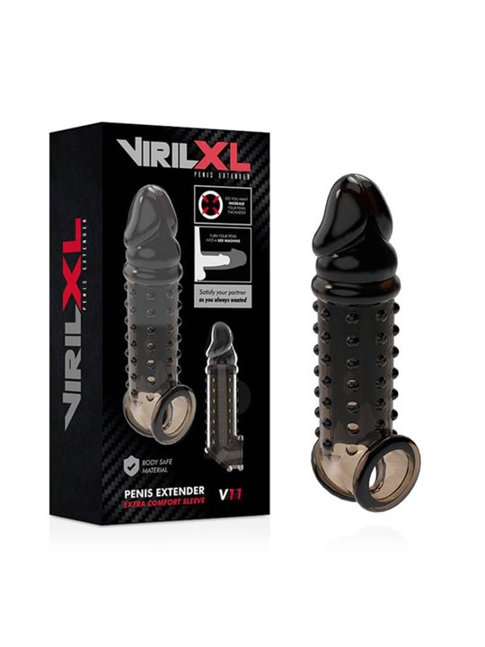 Virilxl - Penis Extension And Sheath V11 Black
