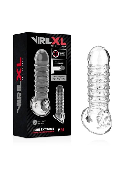 Virilxl - Penis Extension And Sheath V15 Transparent