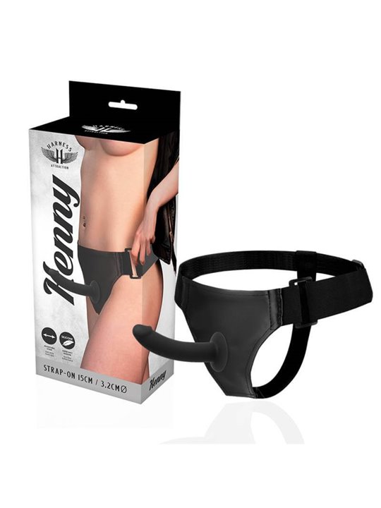 Harness Attraction - Rnes Silicone Kenny 15 X 3.2Cm