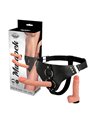 Harness Attraction Murdock - Strap-On Doppio Pene 19,8 + 15 Cm
