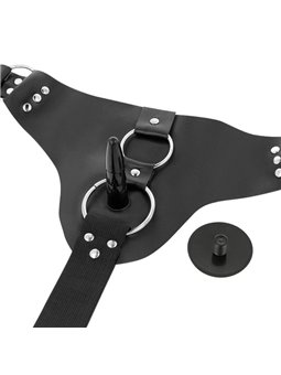 Harness Attraction Murdock - Strap-On Doppio Pene 19,8 + 15 Cm