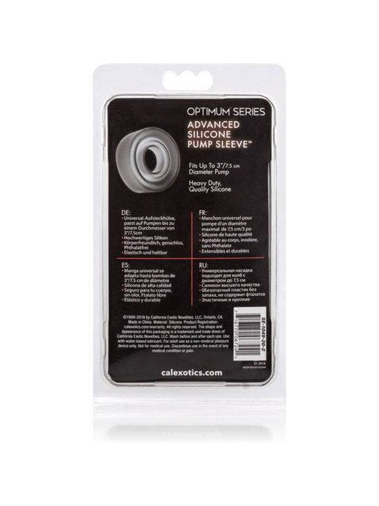 CalExotics - Manicotto per Pompa in Silicone Nero