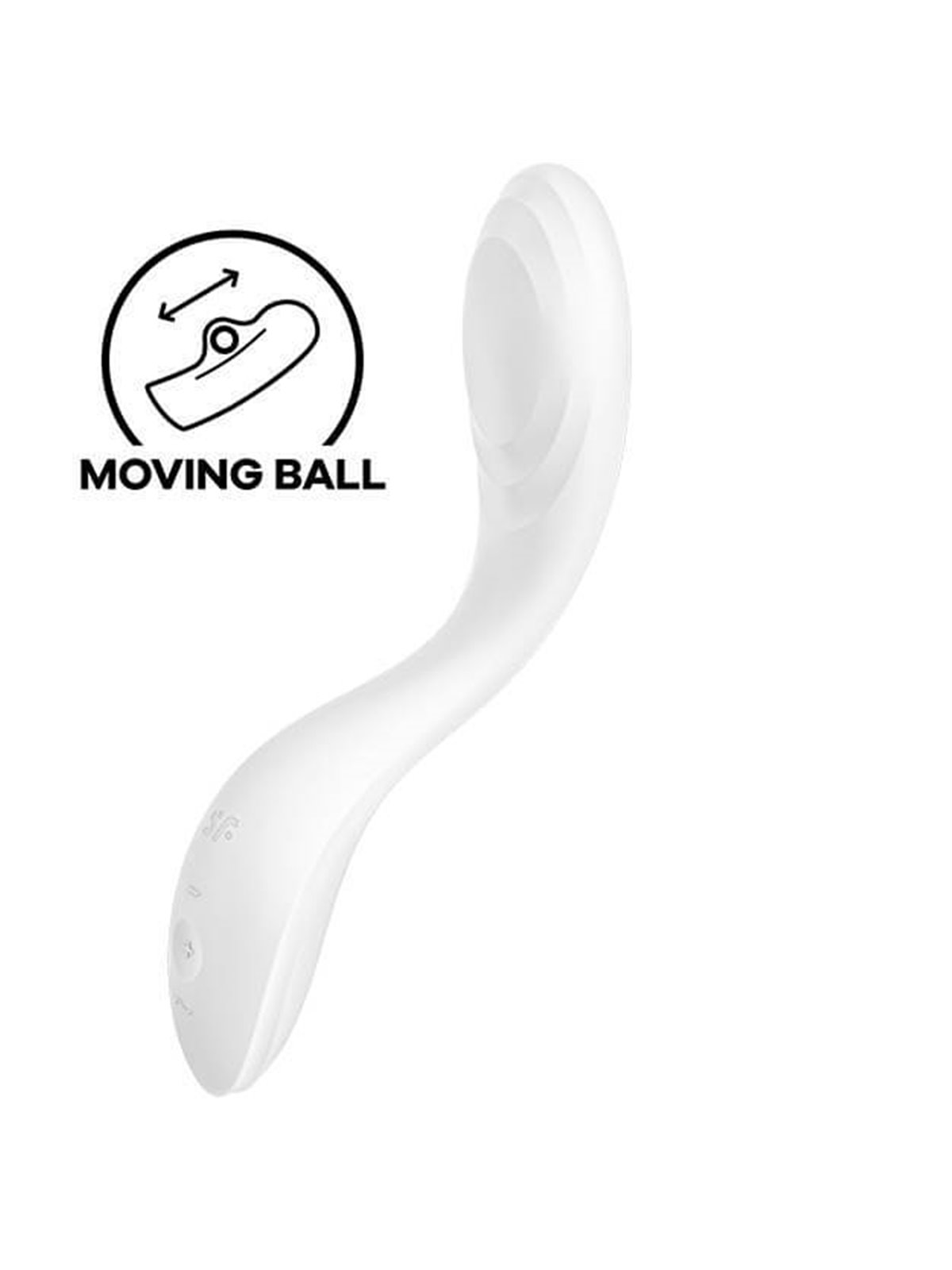 Satisfyer - Rrrolling Pleasure Gspot Vibrator White