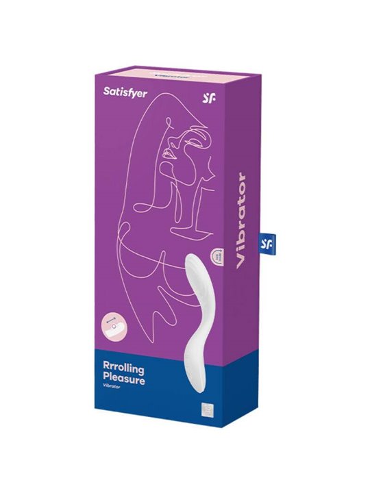 Satisfyer Rrrolling Pleasure G-Spot Vibrator - White