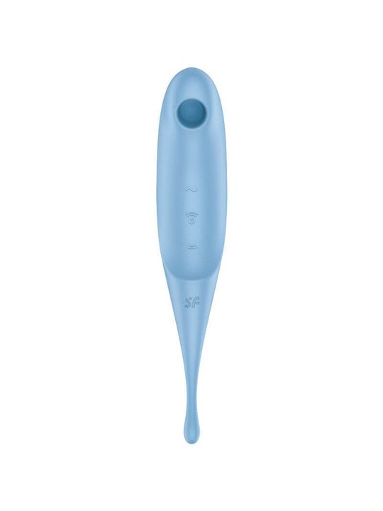 Satisfyer - Twirling Pro Air Pulse Stimulator & Vibrator Blue