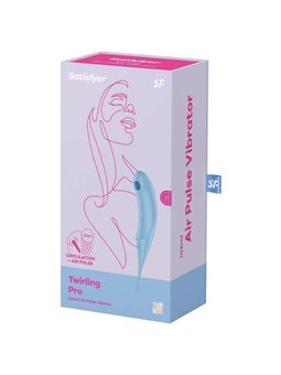 Satisfyer - Twirling Pro Air Pulse Stimulator & Vibrator Blue