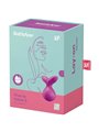 Satisfyer Viva la Vulva 3 Lay-On Vibrator - Violet