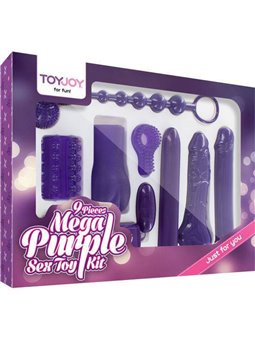 Just For You Mega Purple Sex Toy Kit,