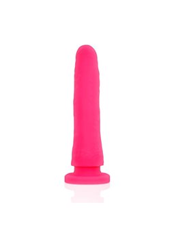Delta Club -  Toys Harness + Dong Pink Silicone 17 X 3 CM