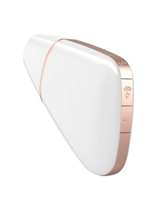 Satisfyer - Love Triangle Air Pulse Stimulator & Vibrator White