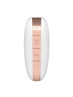 Satisfyer - Love Triangle Air Pulse Stimulator & Vibrator White