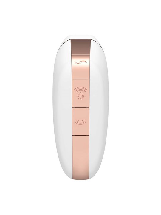 Satisfyer - Love Triangle Air Pulse Stimulator & Vibrator White