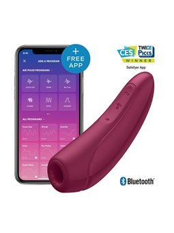 Satisfyer - Curvy 1 + Red Pink
