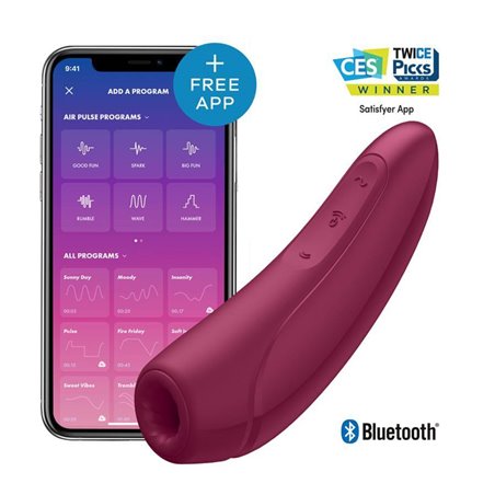 Satisfyer - Vibratore Vaginale Succhia Clitoride Curvy 1+