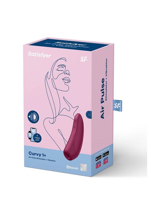 Satisfyer - Vibratore Vaginale Succhia Clitoride Curvy 1+