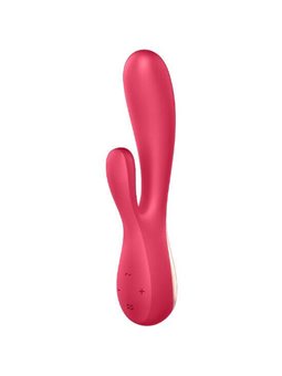 Satisfyer - Vibratore Rabbit Mono Flex Red Incl. Bluetooth And App