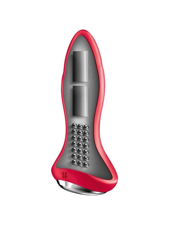 Satisfyer - Rotator Plug 1+ Vibrating Plug App Red