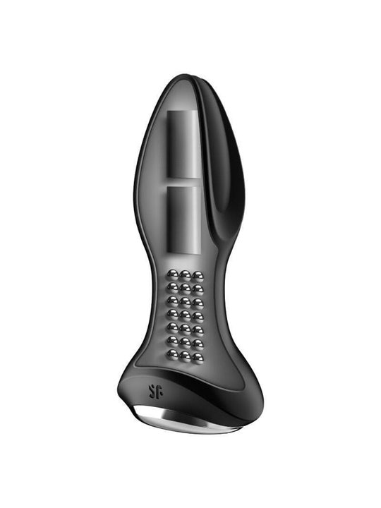 Satisfyer - Rotator Plug 2+ Vibrating Plug App Black