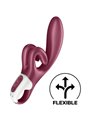Satisfyer Touch Me Rabbit Vibration - Red