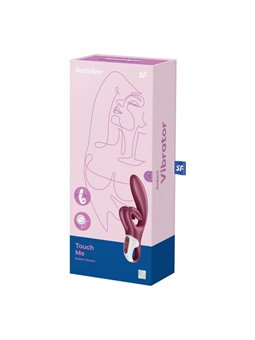 Satisfyer Touch Me Rabbit Vibration - Red