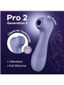 Satisfyer - Pro 2 Generation 3 Liquid Air Technology Lilac