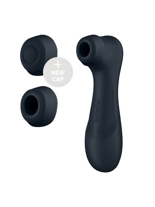 Satisfyer - Succhia Clitoride Vibrante Pro 2 Generation 3 + Liquid Air Vibration & App Black
