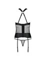 Passion Amanda Corset Eco Leather S/M