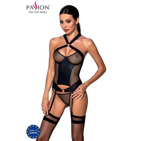 Passion - Amanda Corset Ecological Leather L/XL