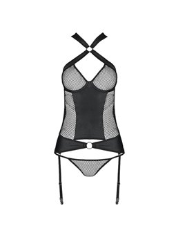 Passion - Amanda Corset Ecological Leather L/XL