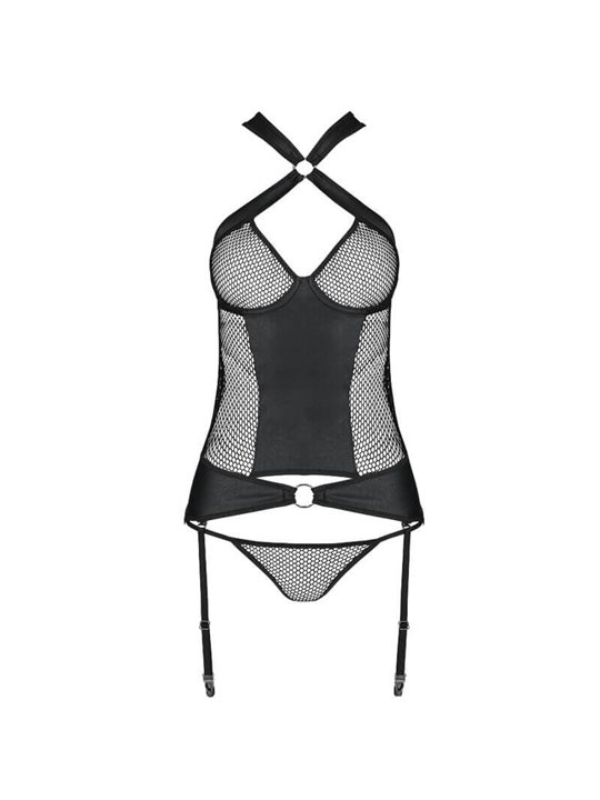 Passion - Amanda Corset Ecological Leather L/XL