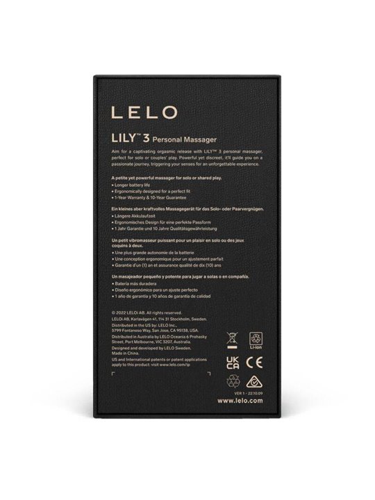 Lelo - Lily 3 Personal Massager - Aqua GReen