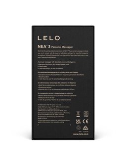 Lelo Nea 3 Personal Massager - Pitch Black