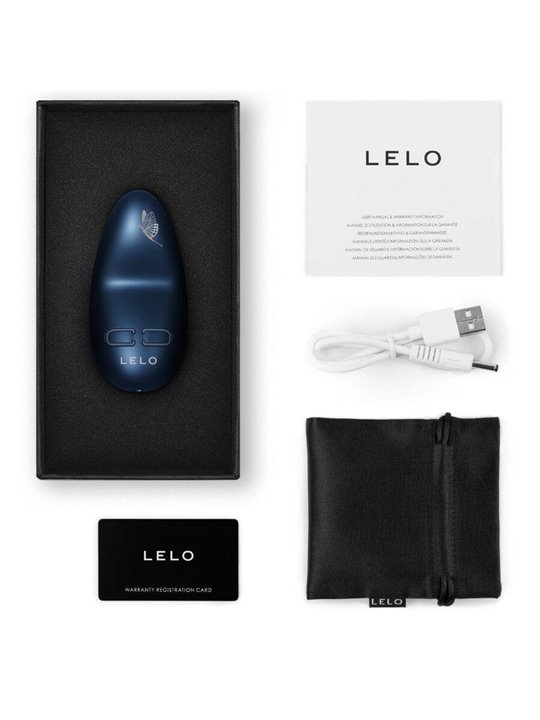 Lelo Nea 3 Personal Massager - Alien Blue