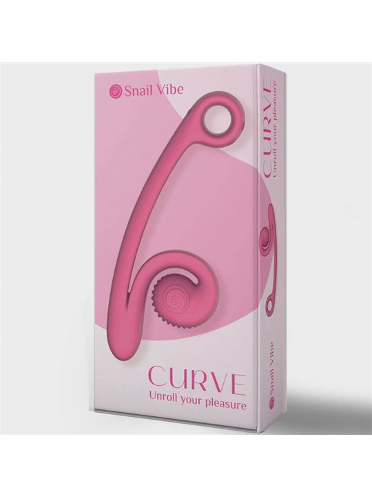Snail Vibe - Curve Vibrator Pink