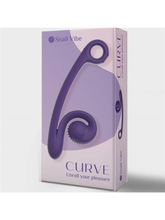 Snail Vibe - Curve Vibrator Purple