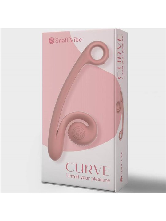 Snail Vibe - Curve Vibrator Peach