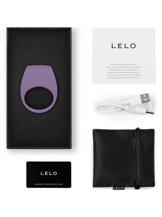 Lelo - Tor 3 Violet Vibrator Ring