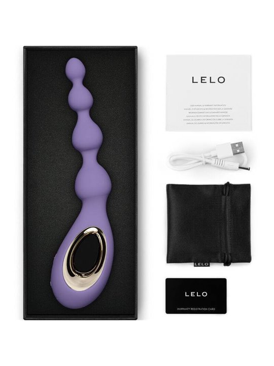 Lelo - Soraya Beads Anal Massager Violet Dusk