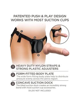 King Cock Elite - Adjustable Harness For Beginners