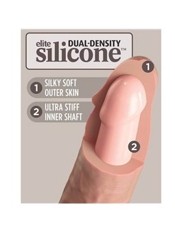 King Cock - Elite Adjustable Harness with Dildo 15.2 CM for Beginners