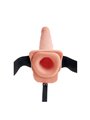 Fetish Fantasy Series - Adjustable Harness Realistic Penis With Balls Squirting 19 CM