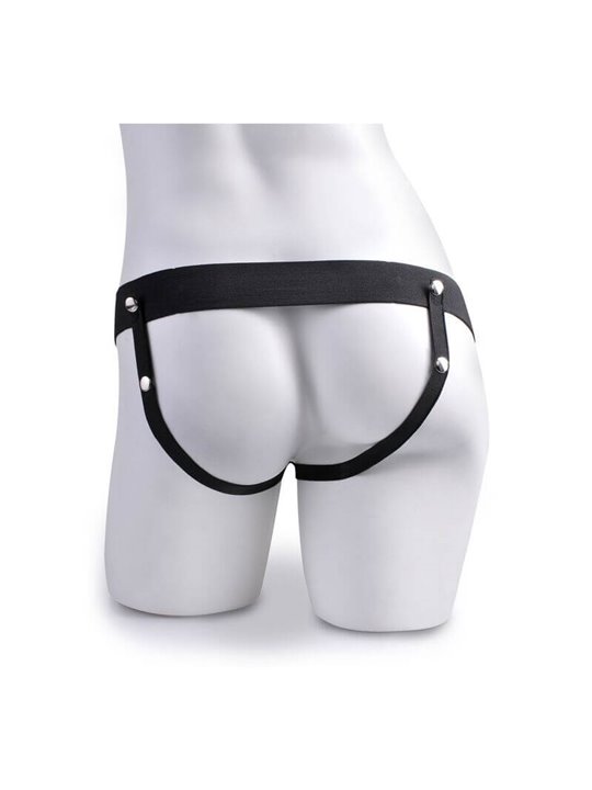 Fetish Fantasy Series - Adjustable Harness Realistic Penis With Balls Squirting 19 CM