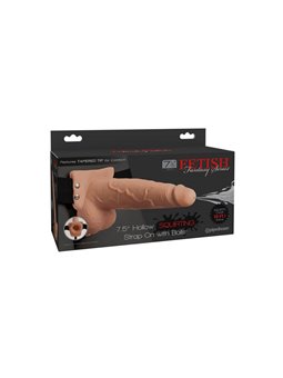 Fetish Fantasy Series - Adjustable Harness Realistic Penis With Balls Squirting 19 CM