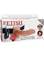 Fetish Fantasy Series - Adjustable Harness Remote Control Realistic Penis with Testicles 17.8 CM