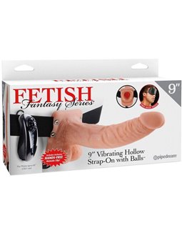 Fetish Fantasy Series - Vibratore Realistico Indossabile Strap On Dildo Vaginale Fallo Vibrante 9 Cavo