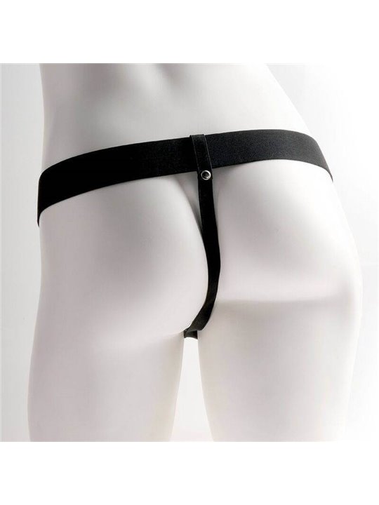 Fetish Fantasy Series - Vibratore Indossabile Strap On 6Inch Hollow Recharge Strap On