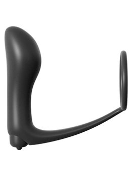 Anal Fantasy Elite Collection - Ass-Gasm Cockring Vibrator Plug