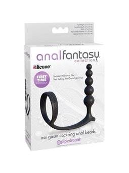 Anal Fantasy Ass-Gasm - Anello Fallico con Plug Anale e Sfere